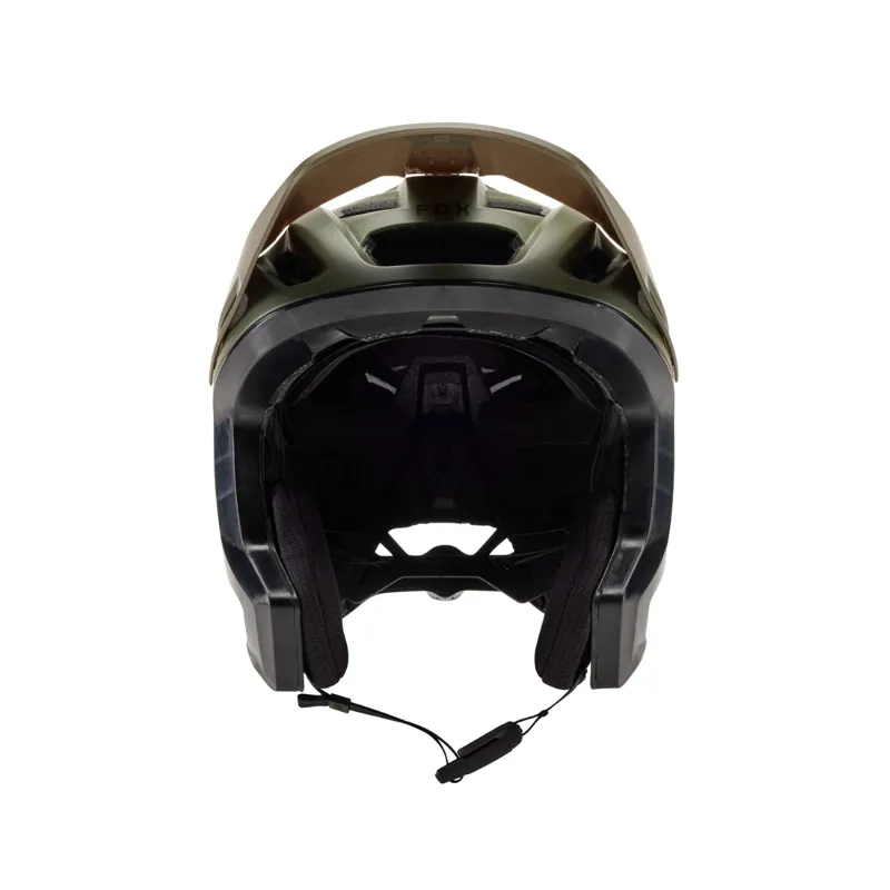 Fox Dropframe Pro MIPS MTB Helmet Olive Green-2